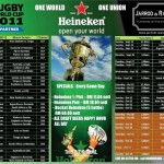 Rugby World Cup 2011 Live @ Jarrod & Rawlins!