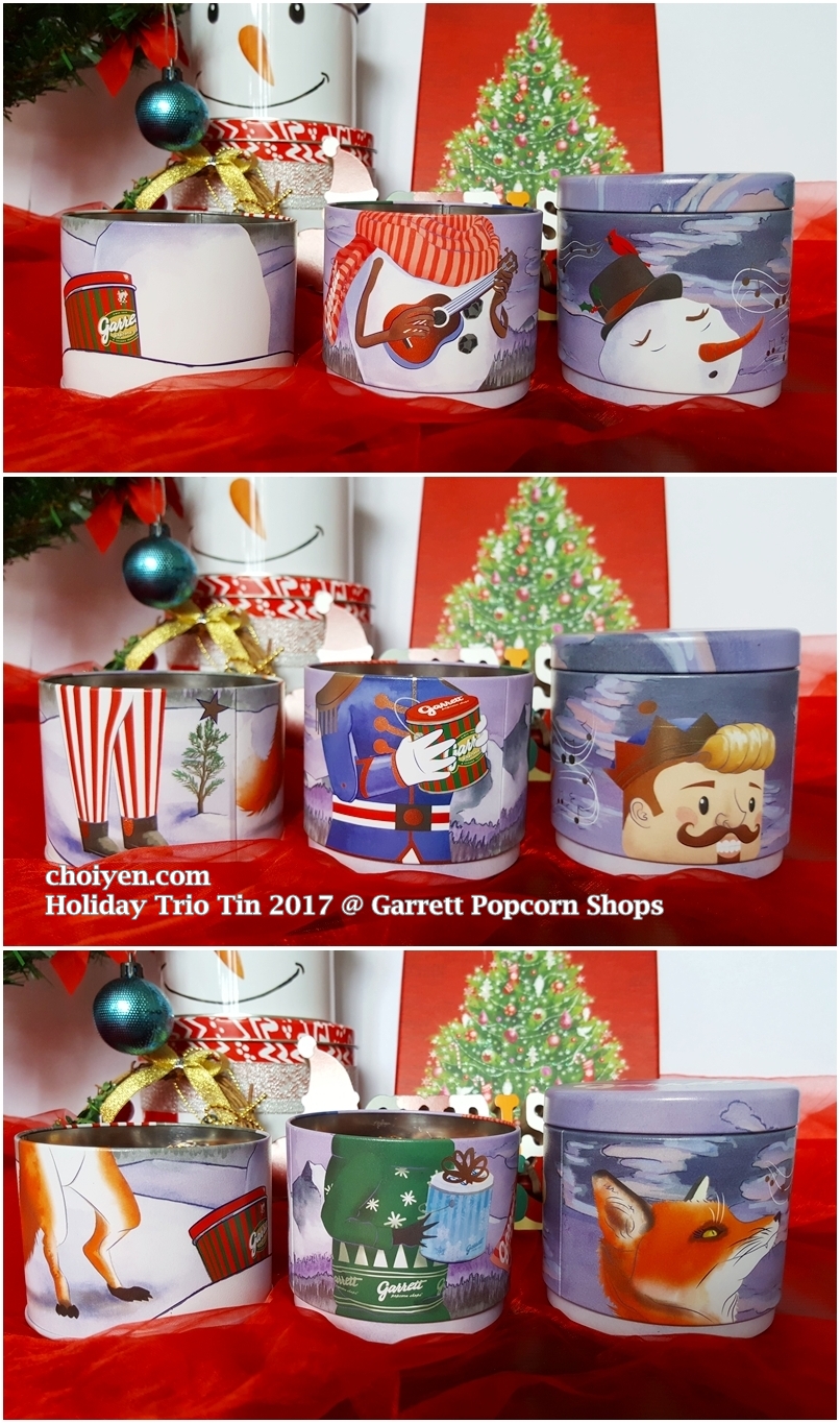 Nutcracker Trio Tins Garrett Popcorn Shops Mimi's Dining Room