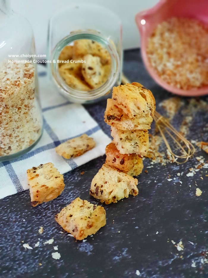 Yen Can Cook Homemade Croutons & Bread Crumbs Mimi's Dining Room