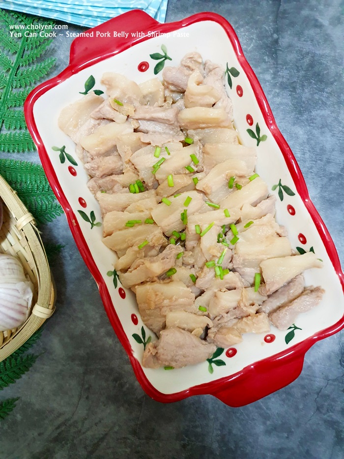 Yen Can Cook Steamed Pork Belly with Shrimp Paste Mimi's Dining Room