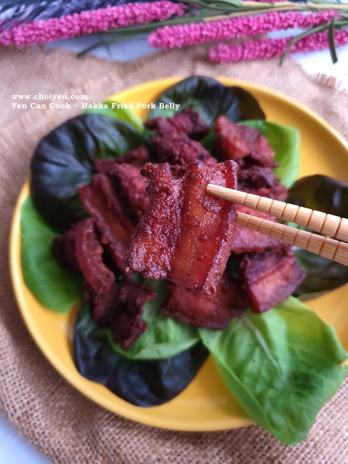 Yen Can Cook Hakka Fried Pork Belly Mimi's Dining Room