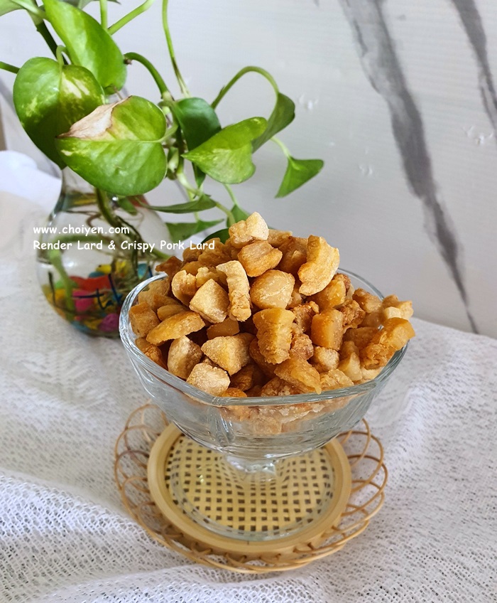 Yen Can Cook Render Lard & Crispy Pork Lard Mimi's Dining Room
