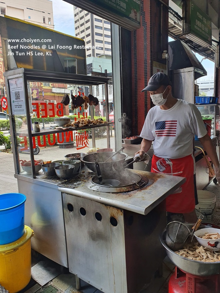 Beef Noodles & Lala Meehoon Lai Foong Restaurant, Jln Tun HS Lee, KL